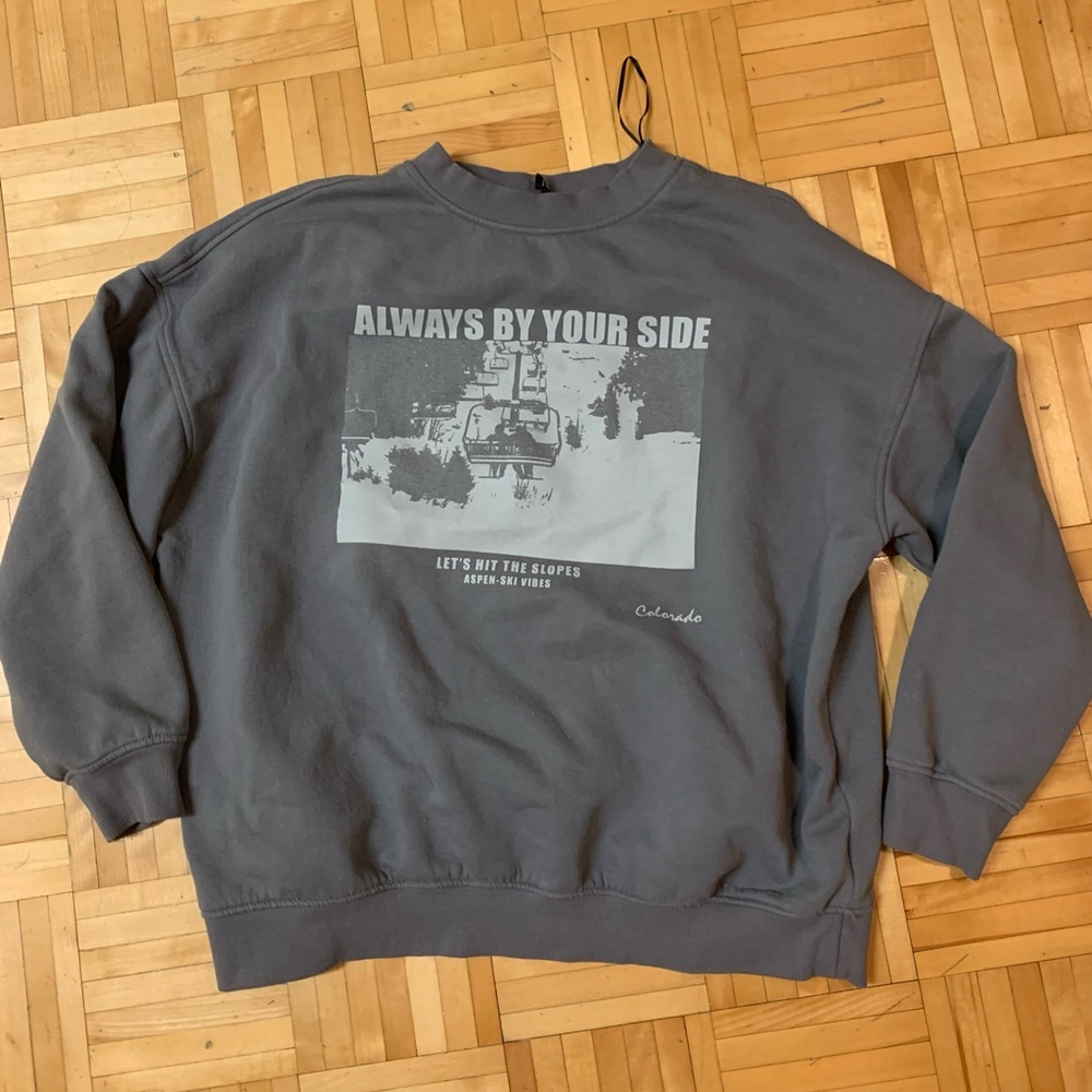 Gray Crewneck Sweater